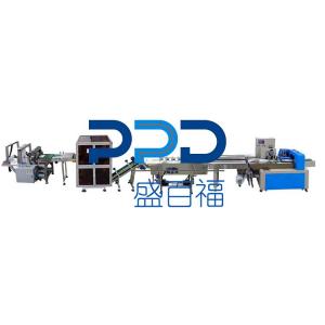 Automatic Wet Towel Cutting Folding Packaging Machine